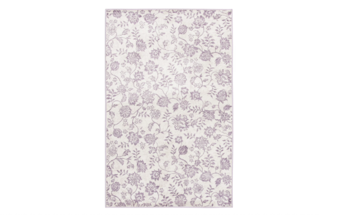floral lavender rug