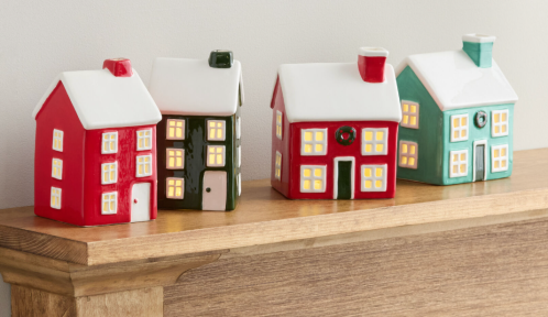 christmas village houses