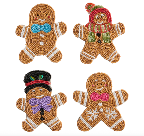 gingerbread coasters