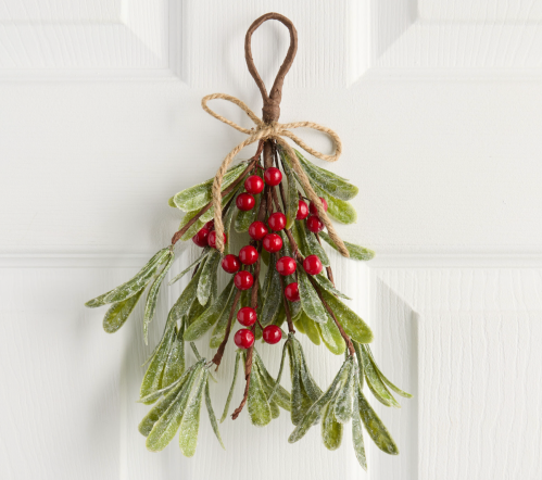 faux mistletoe