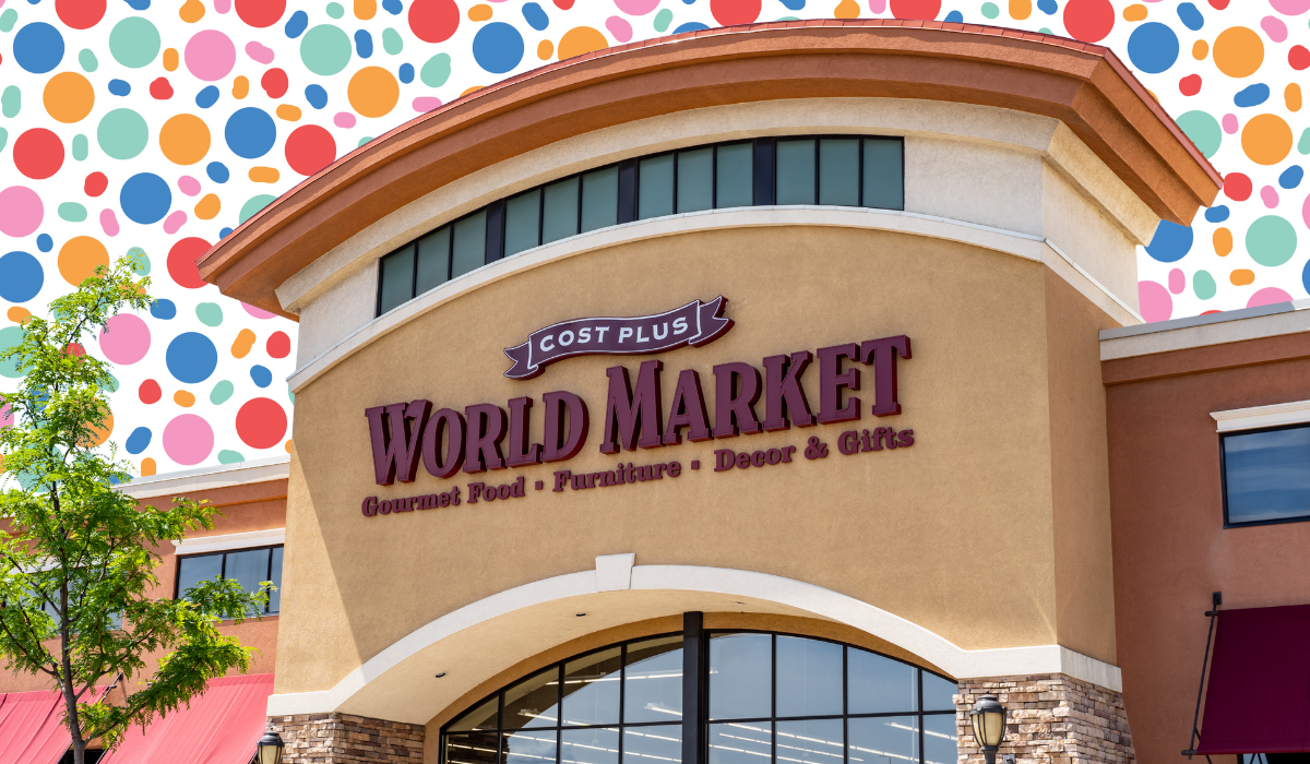 world market store with a colorful background