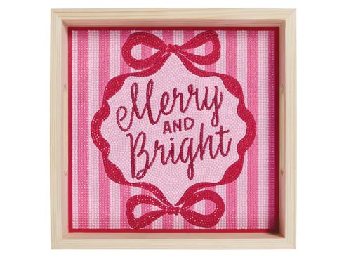 10" x 10" Merry & Bright Diamond Art Tray Kit by Make Market®