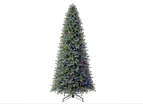 12' Pre-lit Radiant Micro LED with Twinkle Artificial Christmas Tree