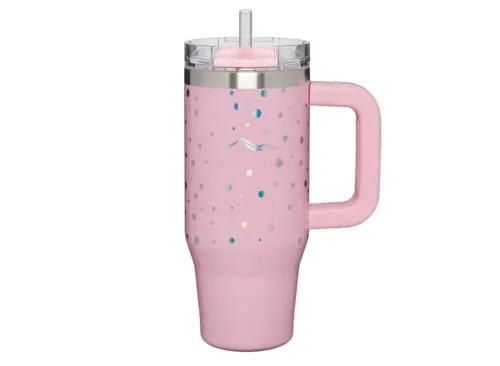 Adventuridge 18 oz Thirst Crusher Tumbler, Rose, Dots