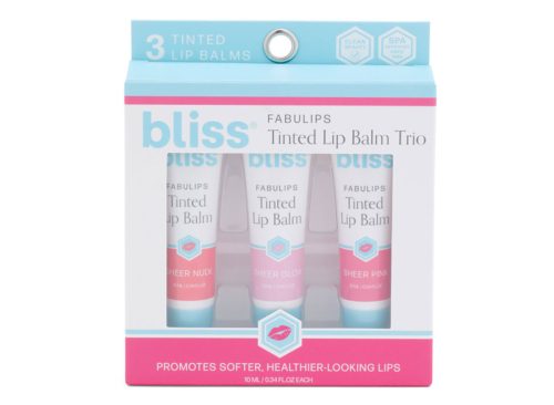 BLISS Fabulips Tinted Lip Balm Trio