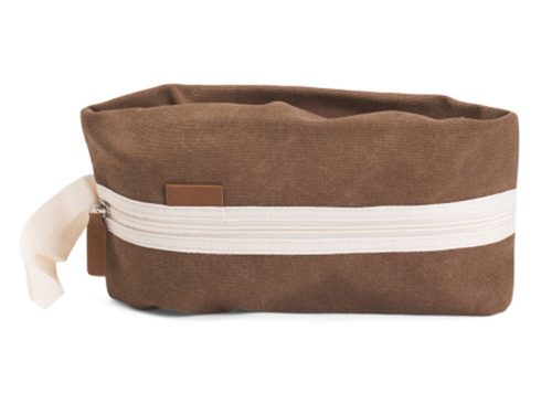 BROUK AND CO Canvas Stay Clean Toiletry Bag