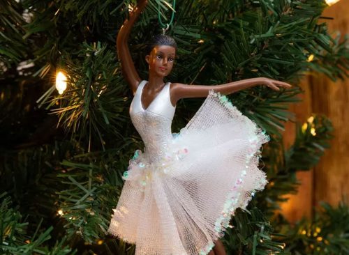 Ballerina With Her Arm Up Ornament