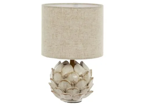 Boho Leaf Ceramic Table Lamp