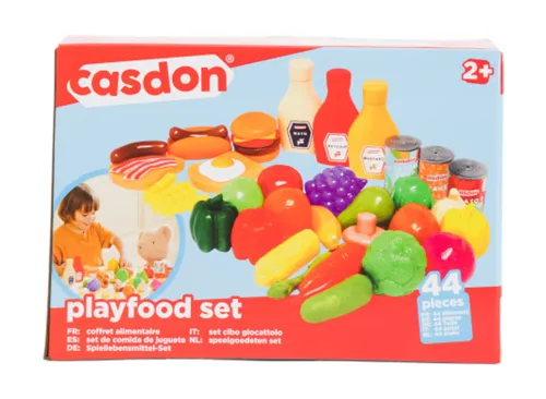 CASDON Play Pretend Food Set