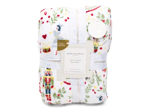 CUPCAKES & CASHMERE Nutcracker Blanket