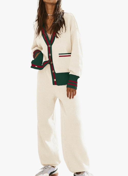 Cardigan sweater set