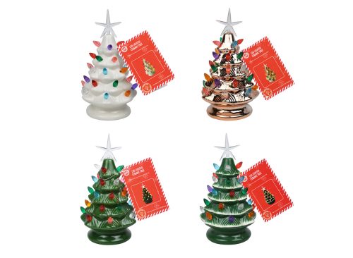 Christmas House Ceramic LED Christmas Tree