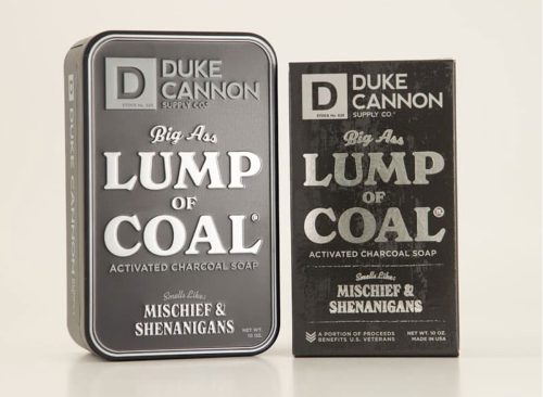 Duke Cannon Lump of Coal Collector Tin