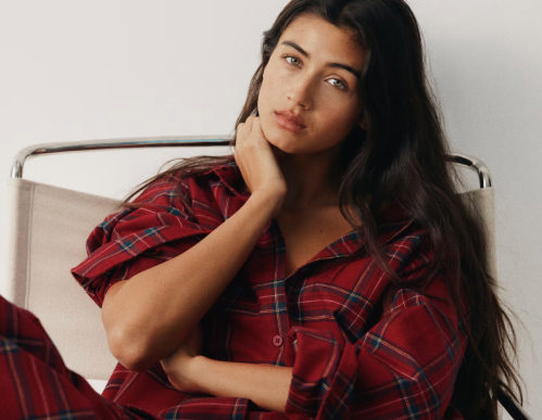 Flannel Christmas pajamas