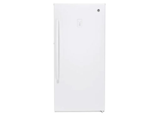 GE 14.1 cu. ft. Garage Ready Upright Freezer with Turbo Freeze