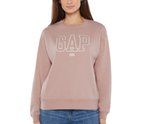 Gap Women's Logo Crewneck Sweatshirt