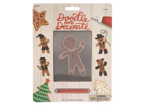 Gingerbread Doodle & Decorate Kit
