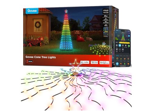 Govee 7.5-ft LED Multi-function Color Changing Cone Tree Lights