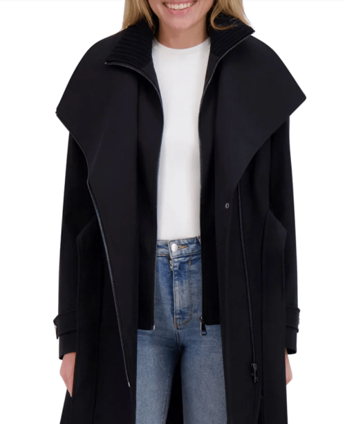 Halston Women's Belted Trench Coat