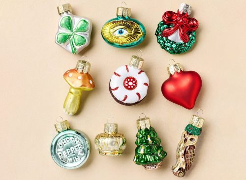 John Derian for Target 10ct Mini Glass Ornament Set