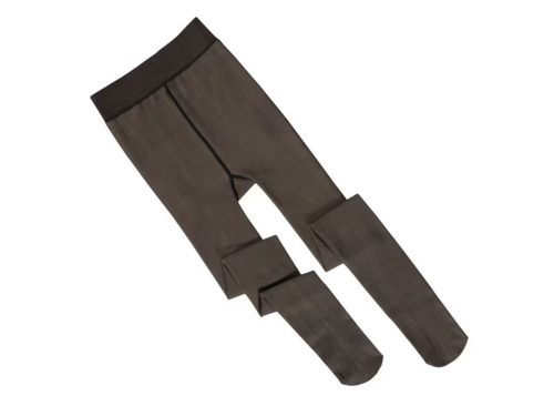 Ladies Fleece Tights & Hosiery - Black, L