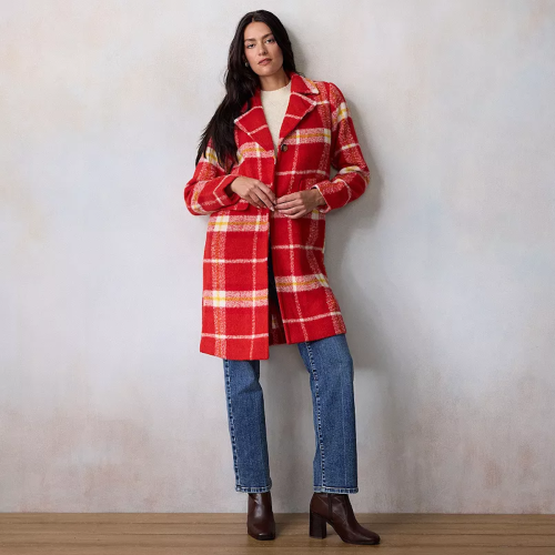 Lauren Conrad Red Dream Coat