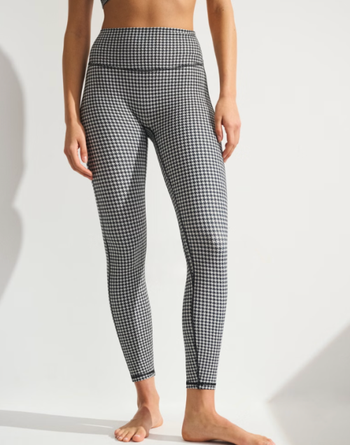 YPB sculptLUX 7/8 Length Legging from Abercrombie in Houndstooth