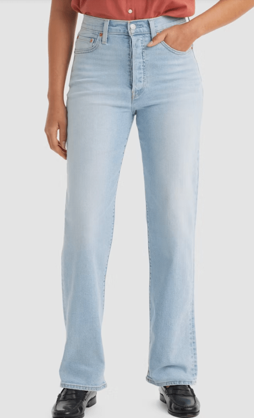Levi's Women's Ultra-High Rise Ribcage Straight Jeans