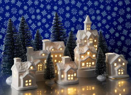 Light Up Village Set