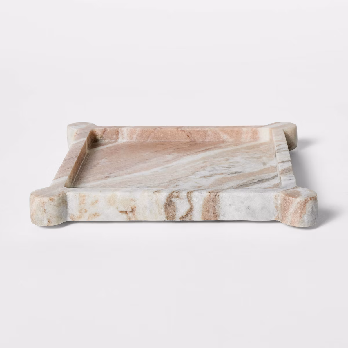 Marble Catchall Tray Off-White