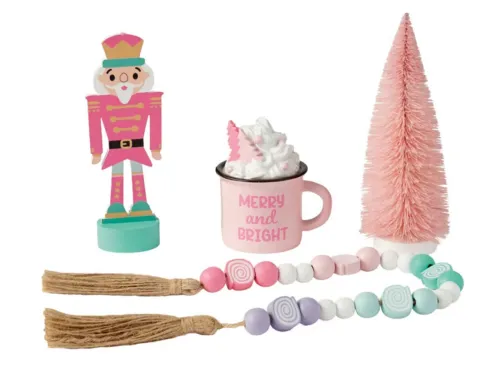 Merry Moments Holiday Tray Objects - Nutcracker Suite Collection