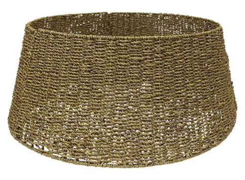 Merry Moments Tree Collar, Gold Seagrass
