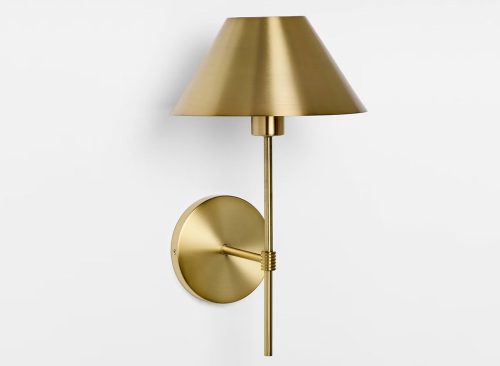 Metal Wall Sconce Brass - Threshold™ designed with Studio McGee