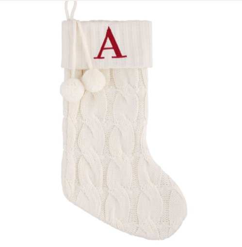 Monogram Stocking