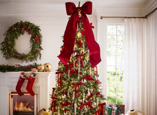 Oversized Bow Tree Topper