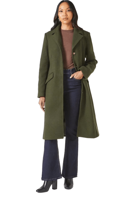 Principles Women's Single-Breasted Tailored Coat