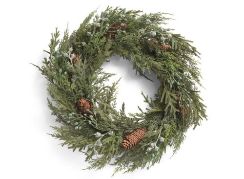 RIDGEFIELD HOME 26in Real Touch Pine Wreath