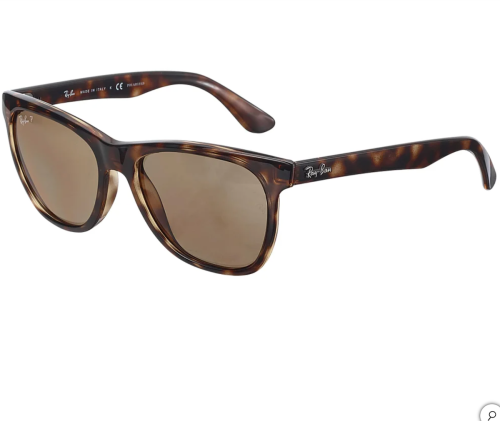 Ray-Ban RB4184 Light Havana Polarized Sunglasses
