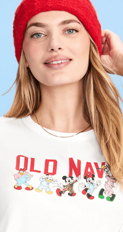 Old Navy x Disney Logo-Graphic T-Shirt for Women