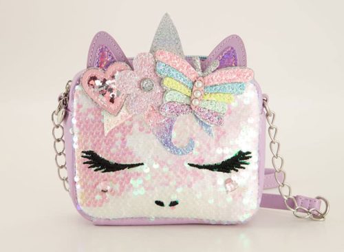 Unicorn Sequin Crossbody Bag
