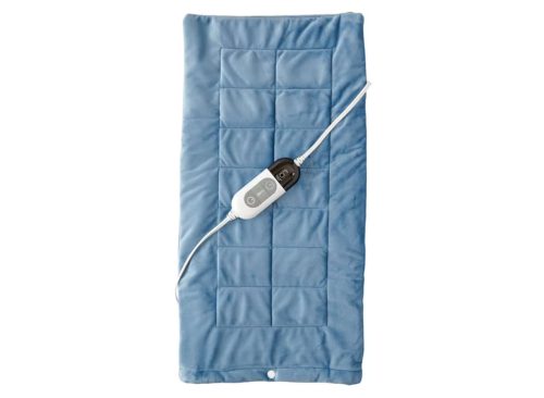 Visage Weighted King Size Heating Pad, Blue