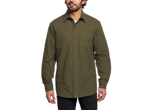 Woolrich Men's 100% Cotton Chamois Shirt