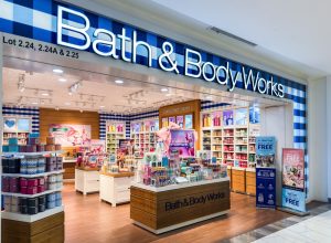A Bath & Body Works storefront