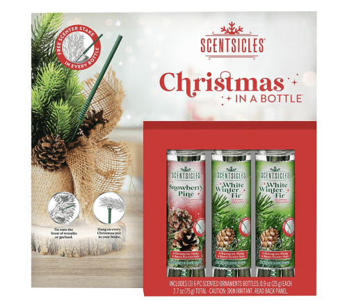 Christmas tree scent sticks