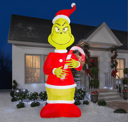 Grinch inflatable