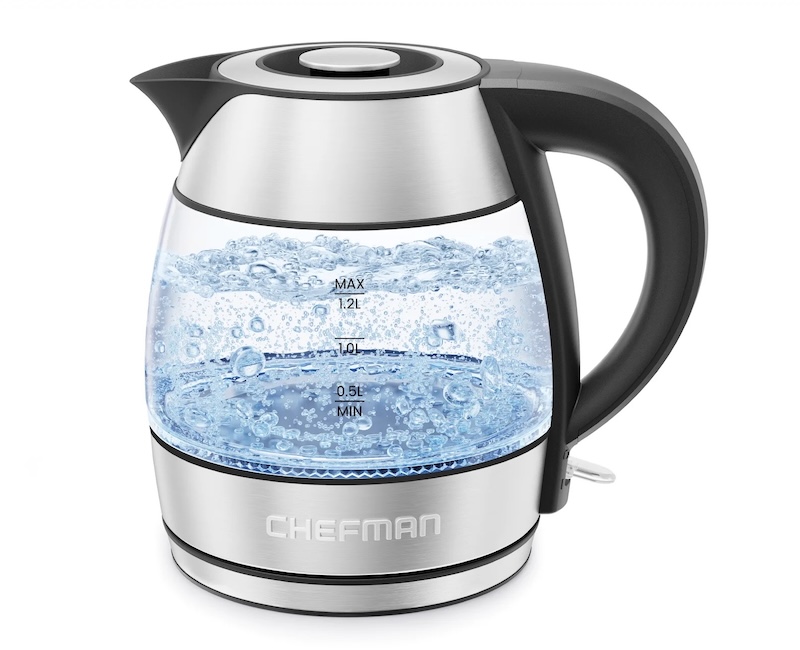 A Chefman electric kettle