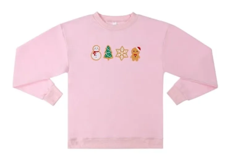 A Christmas sweatshirt from Five Below