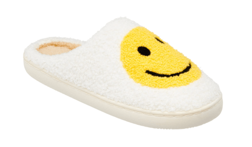 smiley face slipper