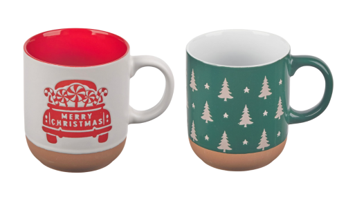 Christmas coffee mugs