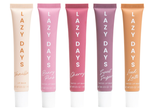 Lazy Sunday lip balms